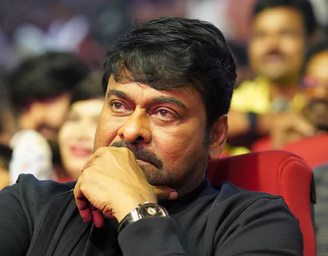 Chiranjeevi at Bhola Shankar Movie Pre Releas